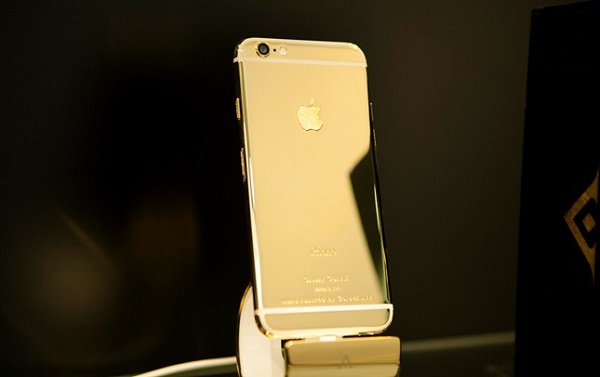 Sản phẩm iphone mạ vàng