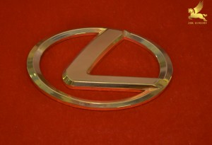 Logo Lexus mạ vàng tại Vina Gold Art